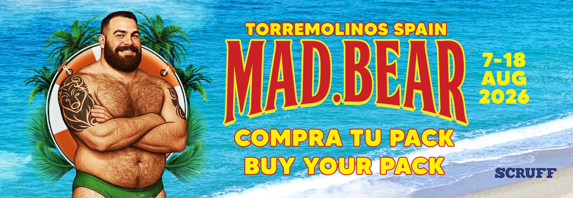 Cartel MAD.BEAR Madrid